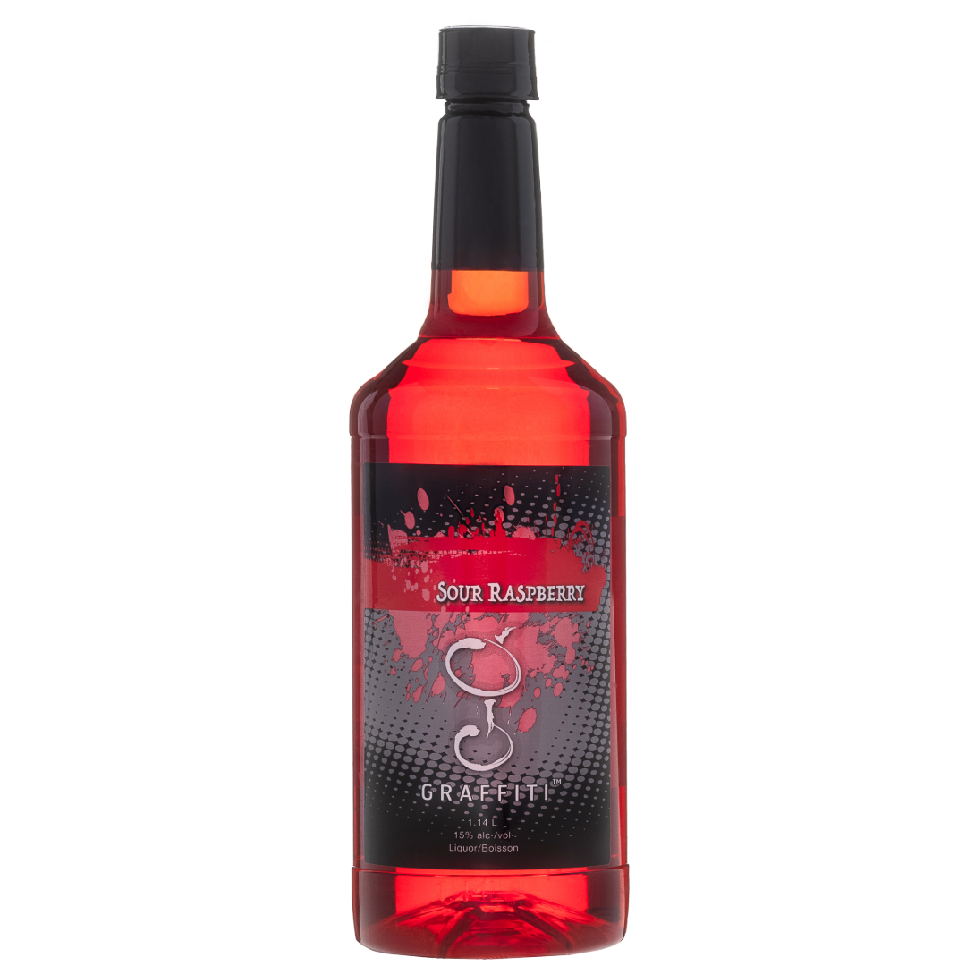 GRAFFITI SOUR RASPBERRY LIQUEUR 1140ML – STB Warehouse
