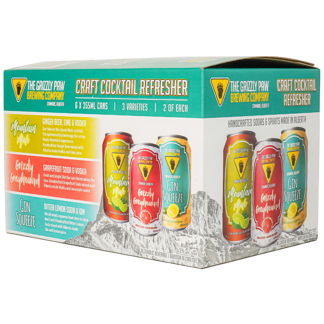 GRIZZLY PAW CRAFT COCKTAIL REFRESHER 2130ML