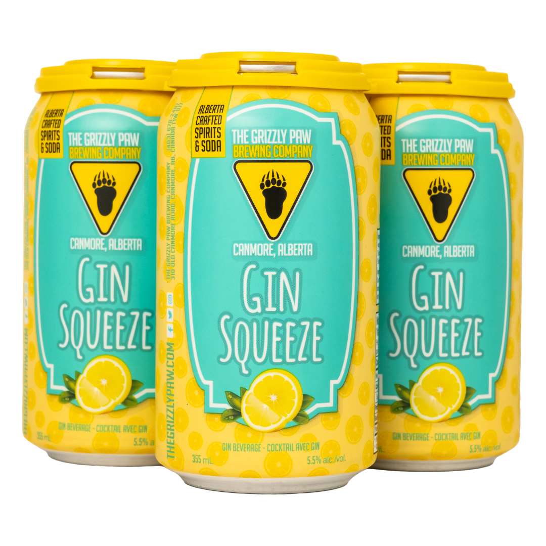 GRIZZLY PAW GIN SQUEEZE 1420ML