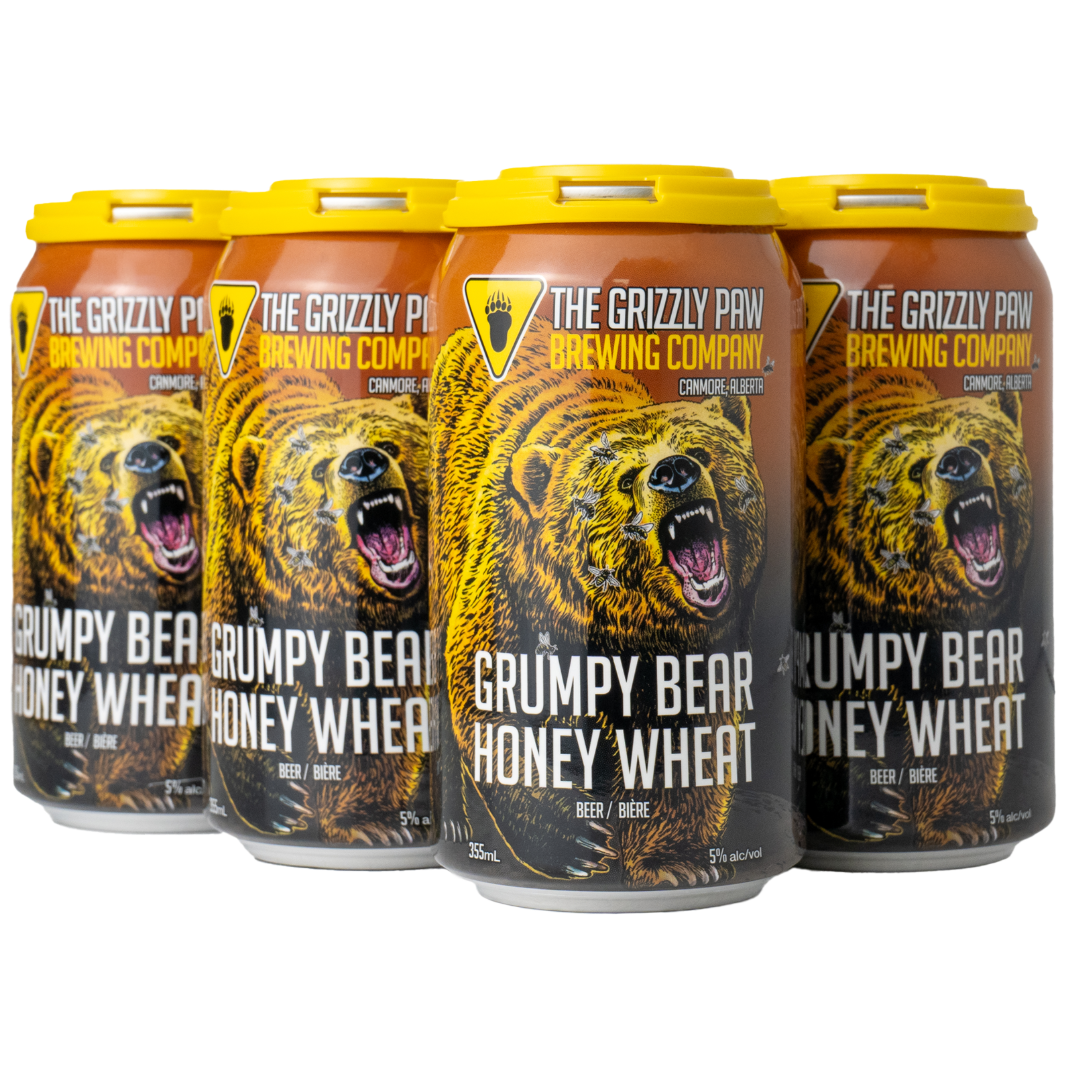 GRIZZLY PAW GRUMPY BEAR HONEY WHEAT ALE 2130ML