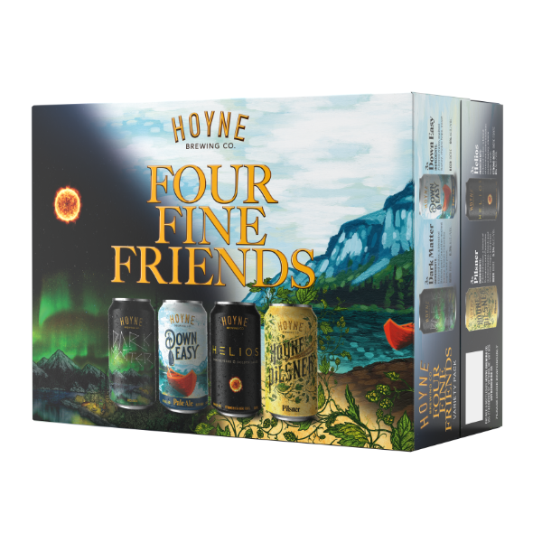 HOYNE BREWING FOUR FINE FRIENDS MIX PACK  4260ML