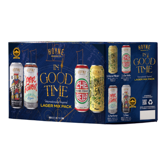 HOYNE BREWING IN GOOD TIME LAGER MIX PACK  3784ML