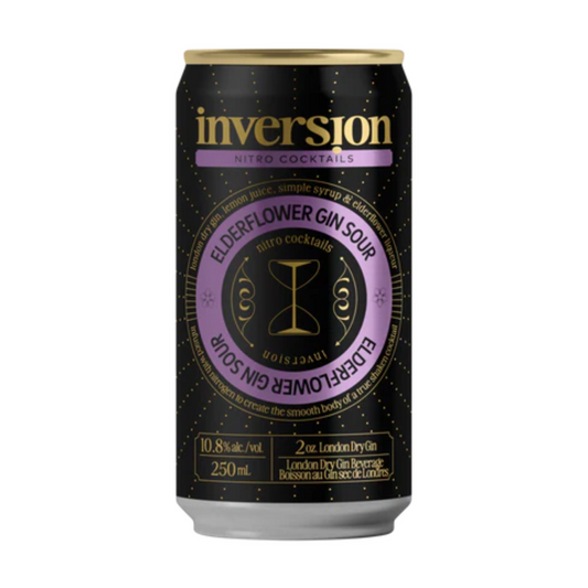 INVERSION NITRO ELDERFLOWER GIN SOUR 250ML