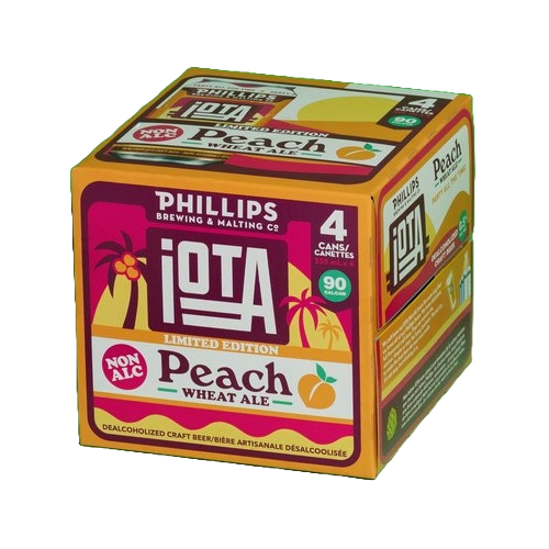 PHILLIPS IOTA PEACH WHEAT ALE NON-ALC 1420ML