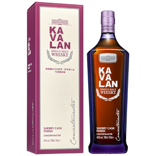KAVALAN CONCERTMASTER SHERRY CASK SINGLE MALT 700ML