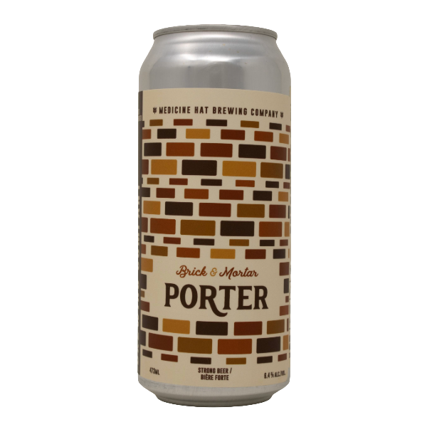 MEDICINE HAT BREWING BRICK & MORTAR PORTER 1892ML