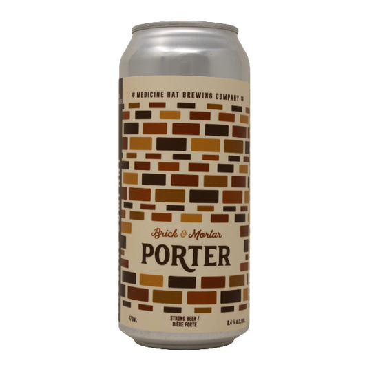 MEDICINE HAT BREWING BRICK & MORTAR PORTER 1892ML