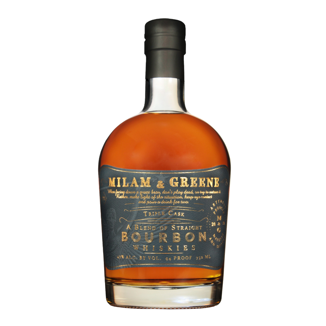 MILAM & GREENE TRIPLE CASK BOURBON 750ML