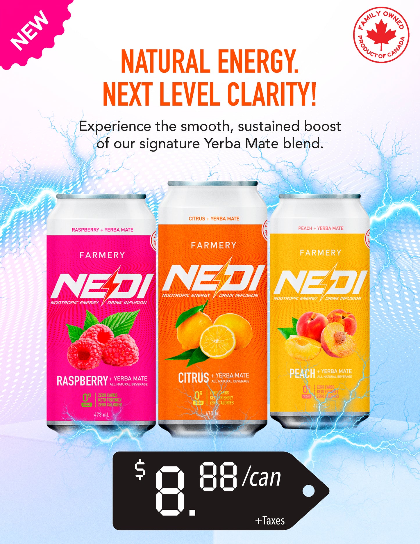 Farmery Beer Caesar and FREE Flat of NEDI Bundle#1