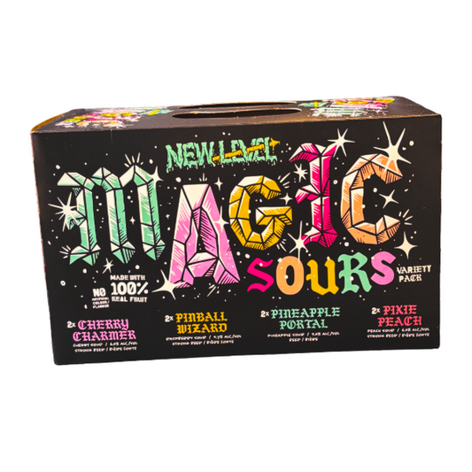 NEW LEVEL MAGIC SOURS VARIETY PACK 3784ML