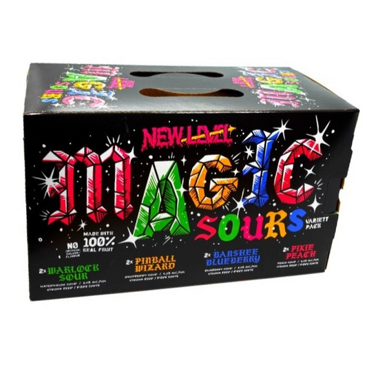NEW LEVEL MAGICAL SOURS VARIETY PACK 3784ML