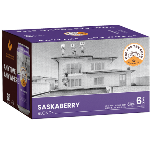 ONE FOR THE ROAD ALE BLONDE À LA SASKABERRY 1892ML