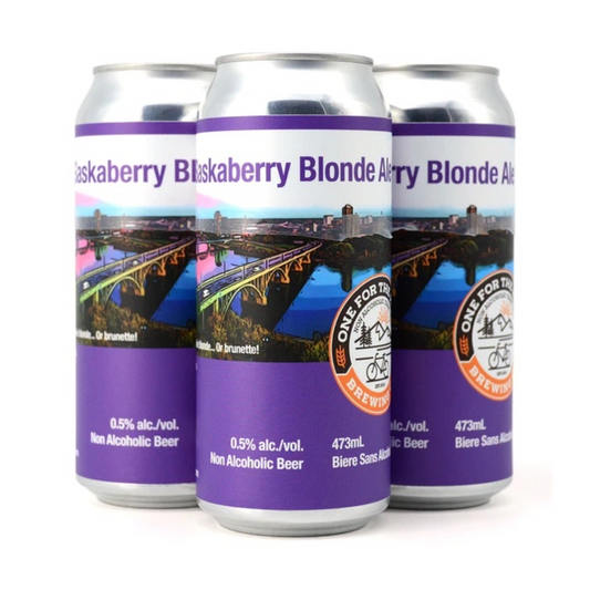 ONE FOR THE ROAD SASKABERRY BLONDE ALE 1892ML