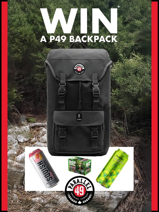 P49 Backpack & Tin Sign Giveaway