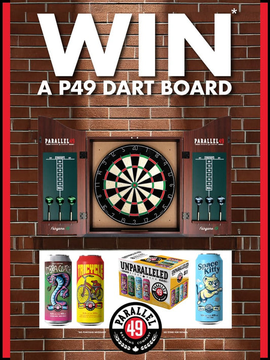 P49 Dart Board Giveaway #1