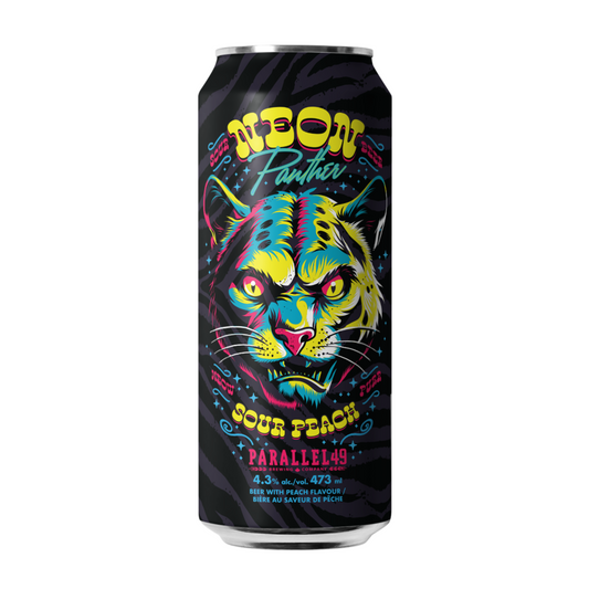 PARALLEL 49 NEON PANTHER SOUR PEACH 473ML