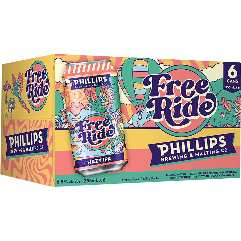 PHILLIPS FREE RIDE HAZY IPA 2130ML