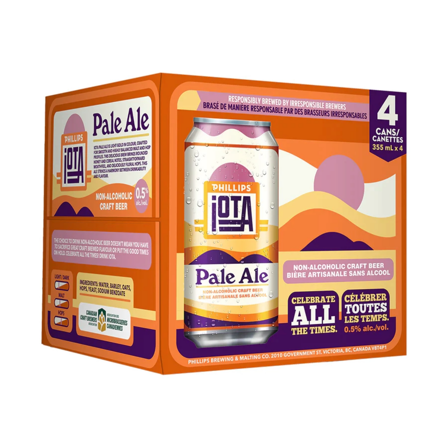 PHILLIPS IOTA PALE ALE NON-ALC 1420ML