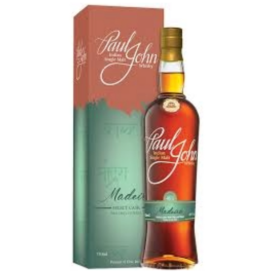 PAUL JOHN MADERIA SELECT CASK INDIAN SINGLE MALT 750ML
