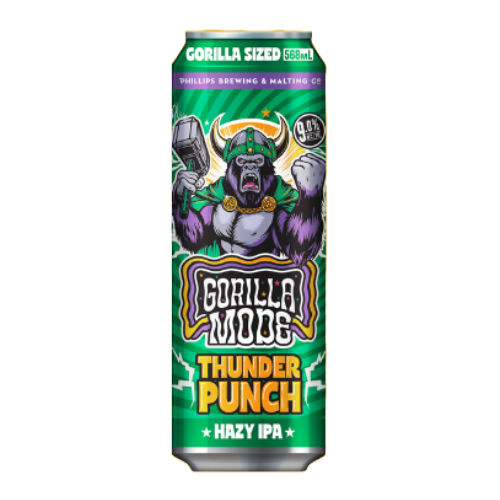 PHILLIPS GORILLA MODE THUNDER PUNCH IPA 568ML