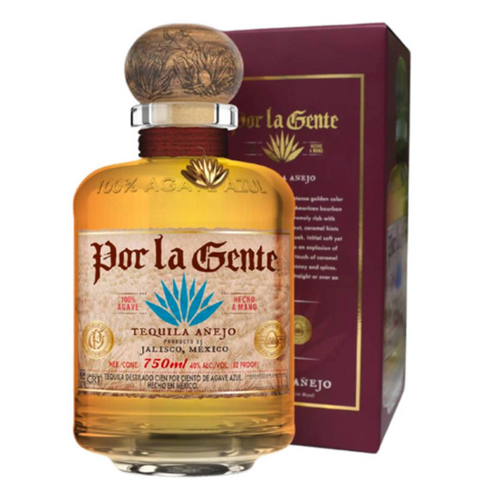 POR LA GENTE TEQUILA ANEJO 750ML