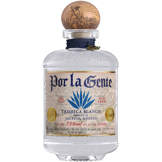 POR LA GENTE TEQUILA BLANCO 750ML