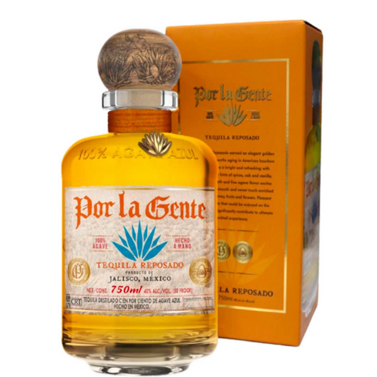 POR LA GENTE TEQUILA REPOSADO 750ML