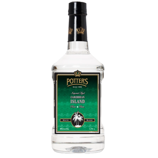 POTTER'S IMPORTED WHITE RUM 1750ML