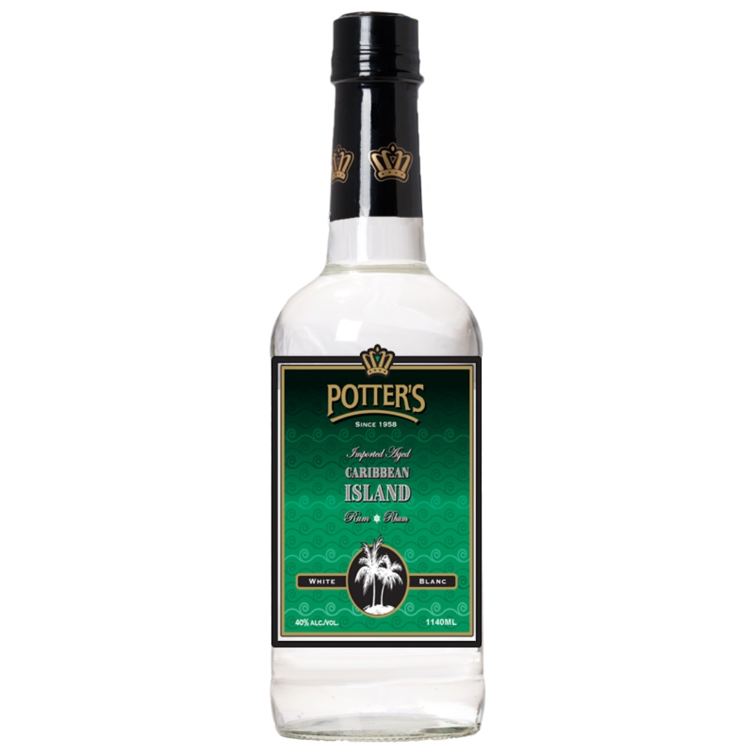 POTTER'S IMPORTED WHITE RUM 1140ML