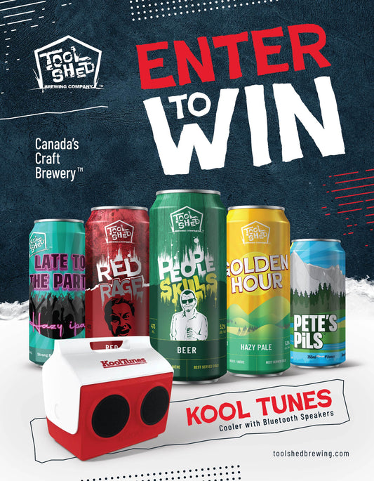 Tool Shed Kool Tunes Cooler Giveaway Program