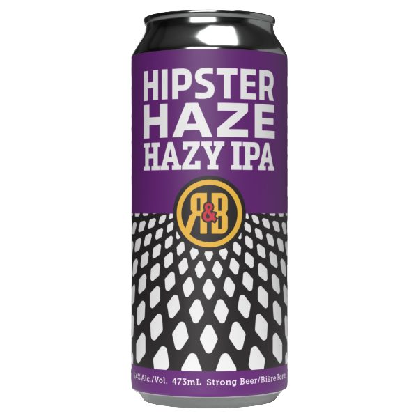 R&B HIPSTER HAZE HAZY IPA 1892ML
