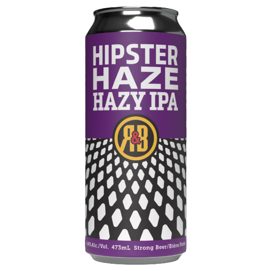 R&B HIPSTER HAZE HAZY IPA 1892ML