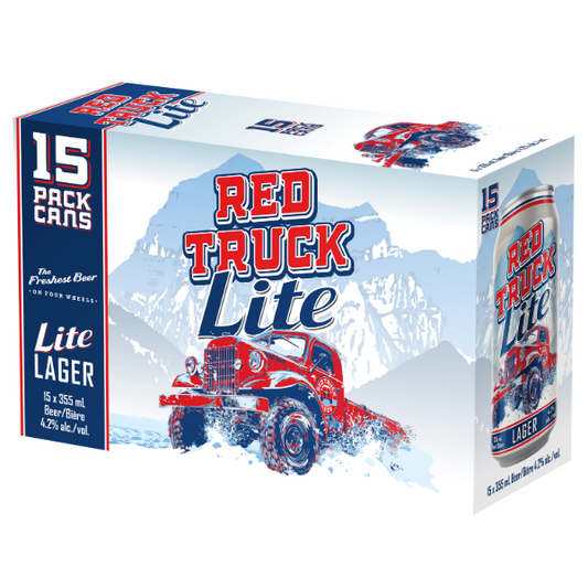 RED TRUCK LITE LAGER 5325ML