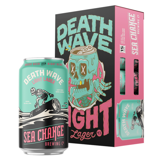 SEA CHANGE DEATH WAVE LIGHT LAGER 5325ML