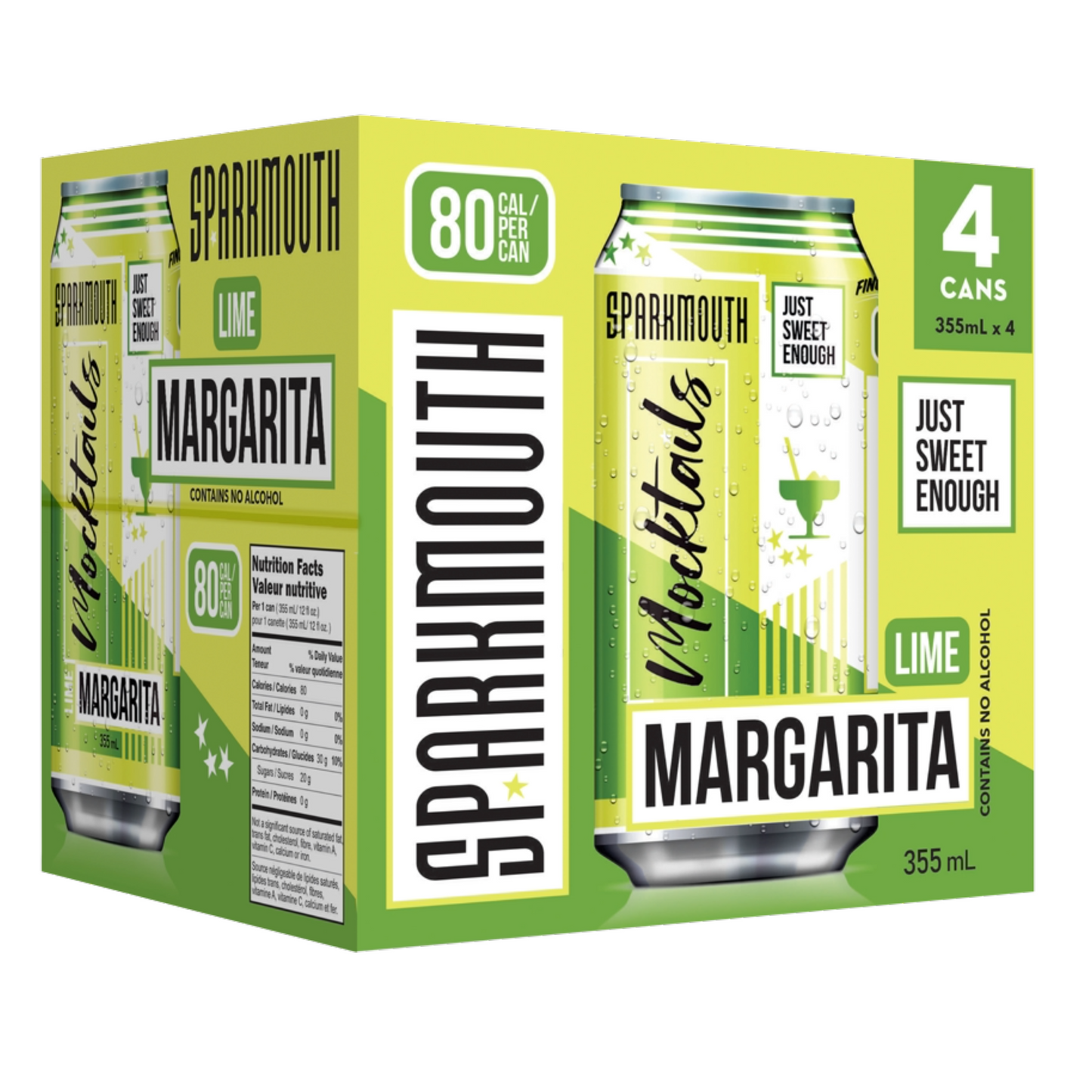 SPARKMOUTH MOCKTAIL LIME MARGARITA 1420ML