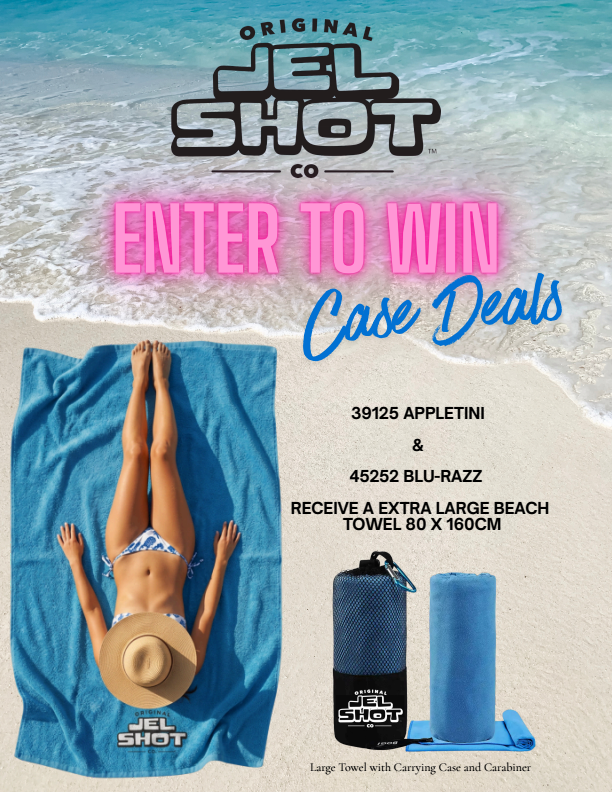 Jel Shot - Free Beach Towel