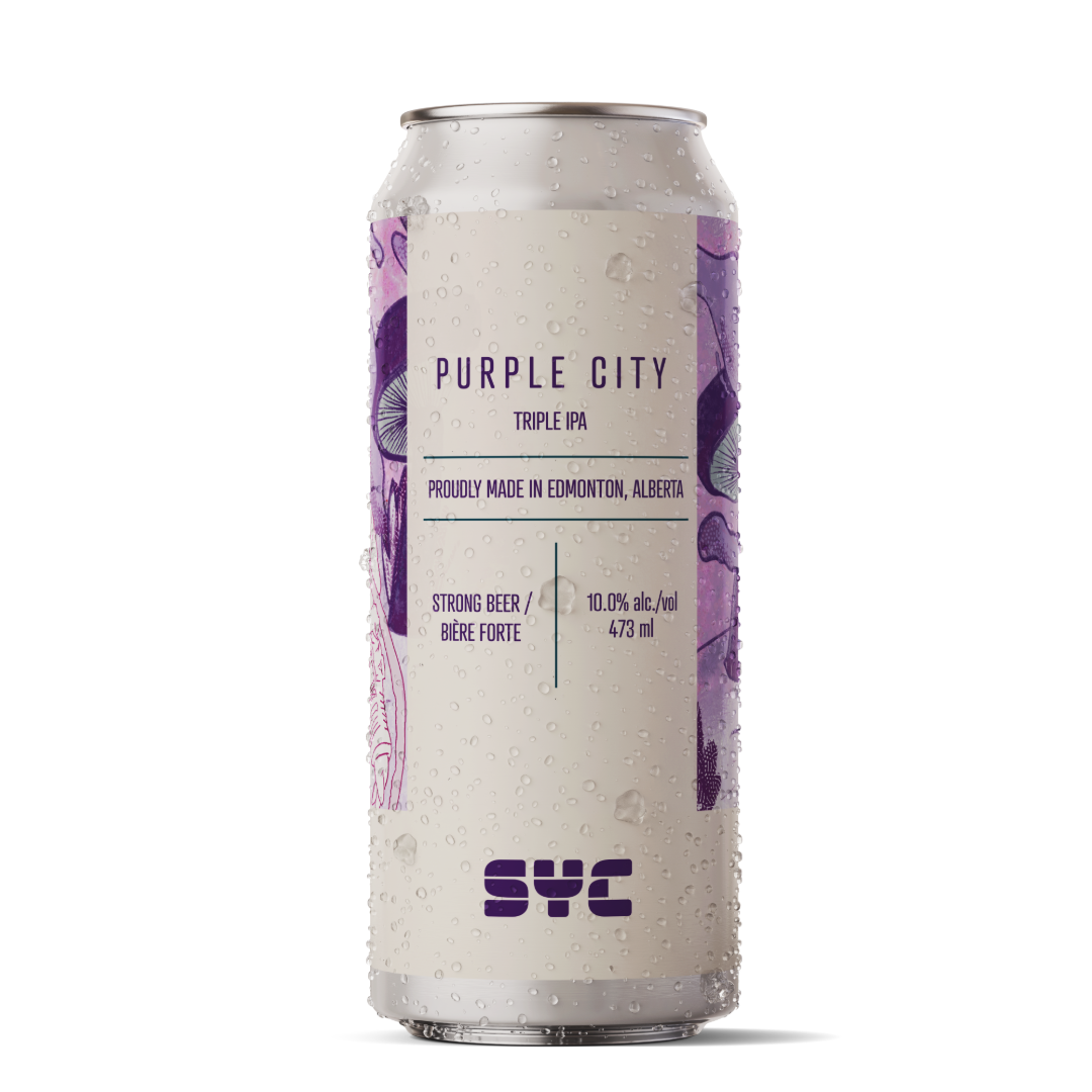 SYC BREWING PURPLE CITY TRIPLE IPA 1892ML