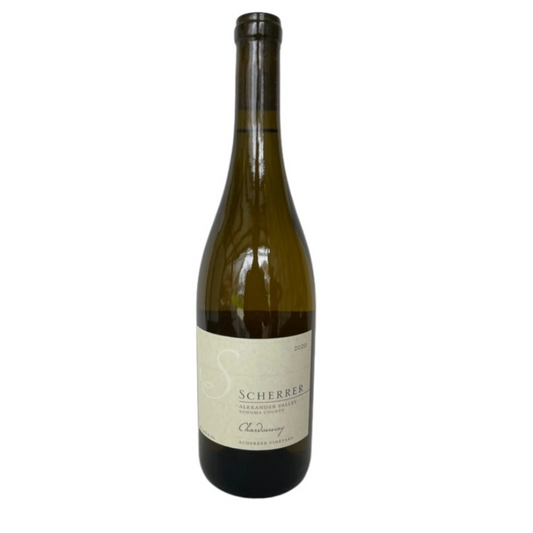 SCHERRER WINERY CHARDONNAY ALEXANDER VALLEY 2020 750ML