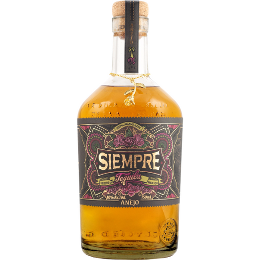 SIEMPRE TEQUILA ANEJO 750ML