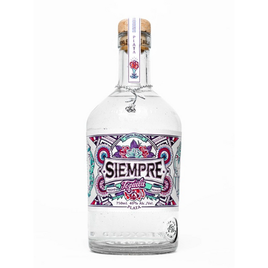 SIEMPRE TEQUILA PLATA 750ML