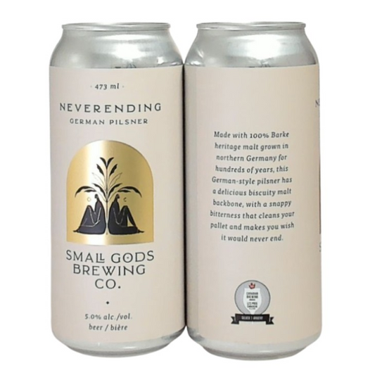 SMALL GODS NEVERENDING GERMAN PILSNER 1892ML