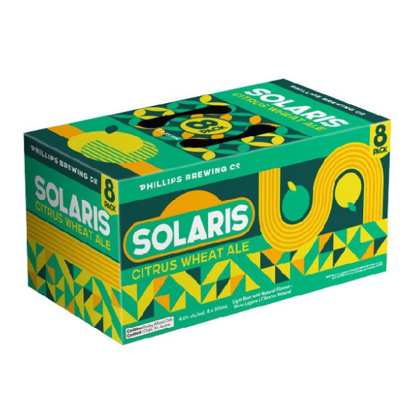 PHILLIPS SOLARIS CITRUS WHEAT ALE 2840ML