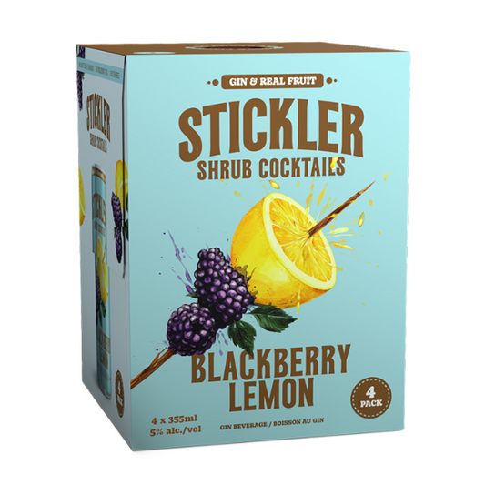 STICKLER SHRUB COCKTAILS BLACKBERRY LEMON 1420ML