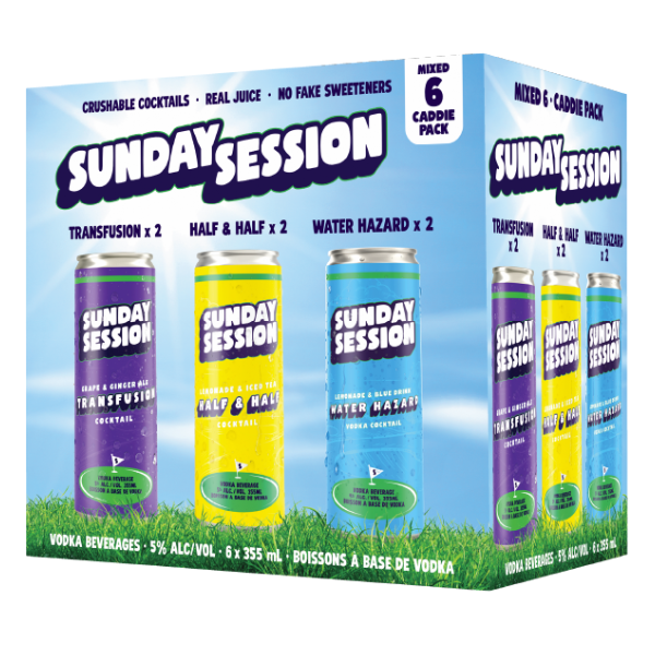 SUNDAY SESSION CADDIE PACK 2130ML