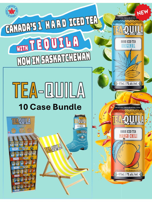 TEA-QUILA 10 Case Bundle   BEST VALUE!!!