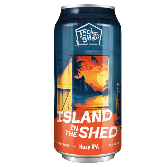 TOOL SHED ISLAND IN THE SHED HAZY IPA 1892ML