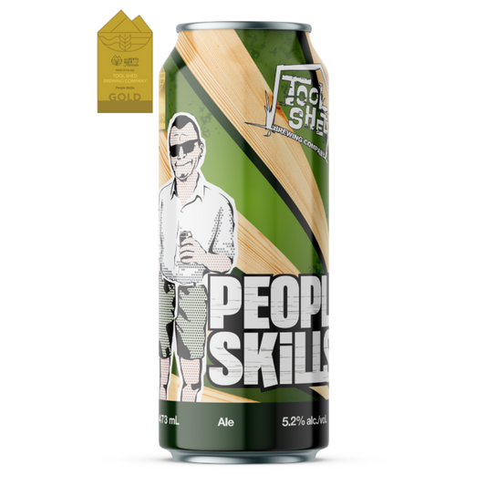 TOOL SHED PEOPLE SKILLS PATIO STYLE ALE 1892ML