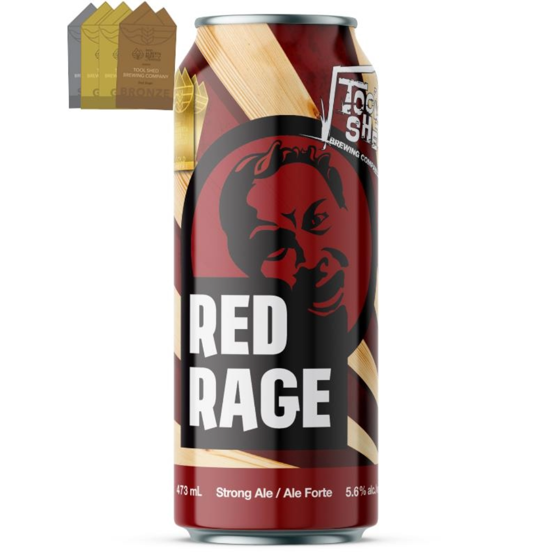 TOOL SHED RED RAGE AMERICAN AMBER ALE 1892ML