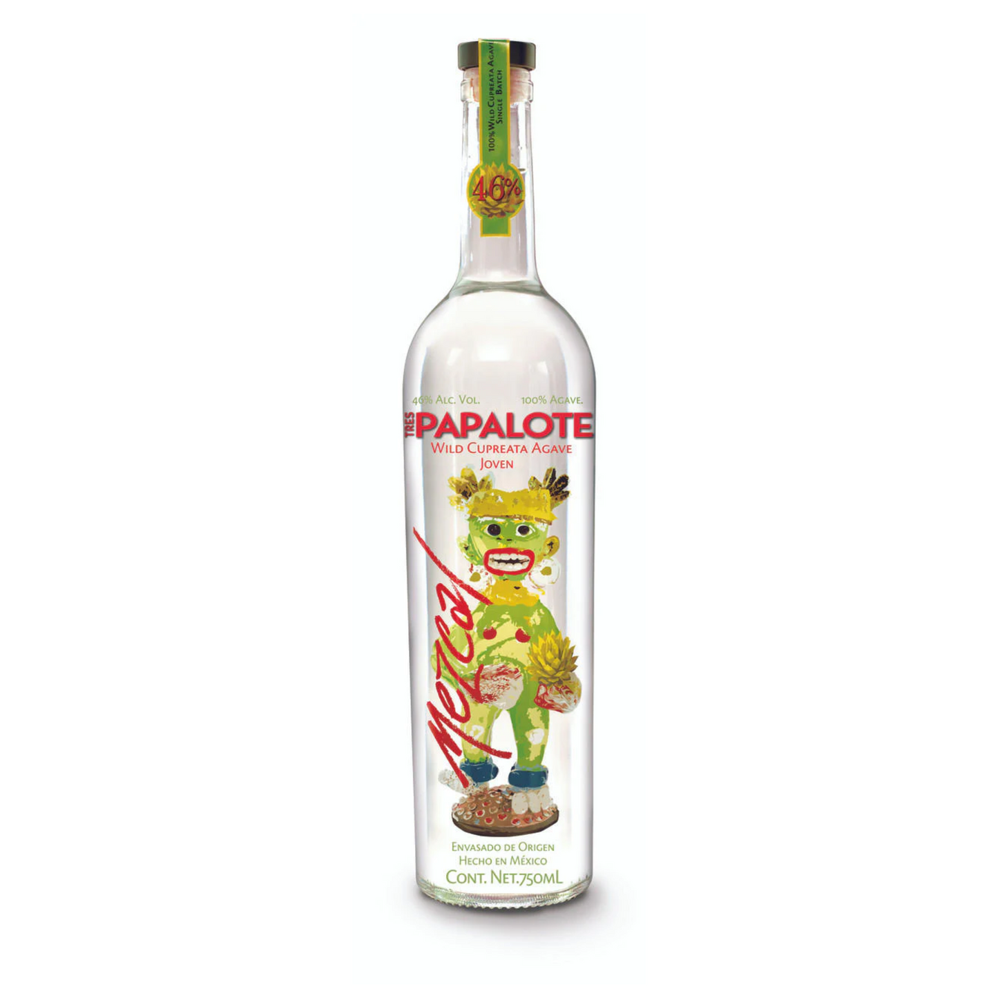 TRES PAPALOTE MEZCAL 750ML