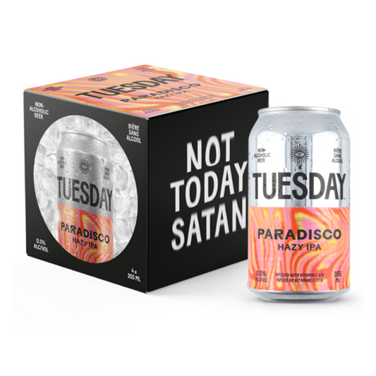 TUESDAY BREWING PARADISCO (NON-ALC) HAZY IPA 1420ML